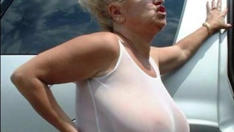 Huge Granny Tits Jerk Off Challenge To The Beat