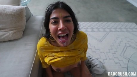 Desi beauty soaked in sperm after loud homemade cam sex