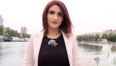 Stunning Amina Danger having visiting Paris and getting assfucked