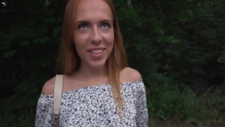 Beautiful ginger teen POV fabulous xxx scene