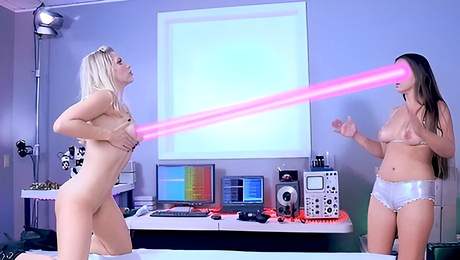 Provocative Ashley Fires and Alienbot skinny sex Bionixxx